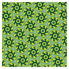 Background of baroque patterns on a wallpaper