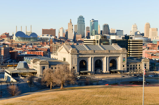 Kansas City Skyline and Union Station