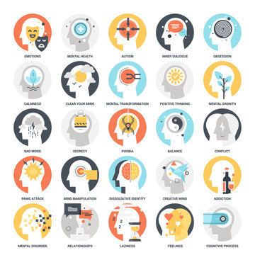 Human Psychology Icons