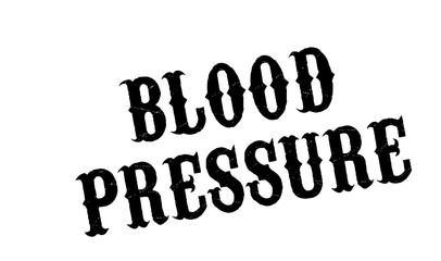 Blood Pressure rubber stamp. Grunge design with dust scratches. Effects can be easily removed for a clean, crisp look. Color is easily changed.