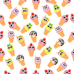 illustration of ice cream