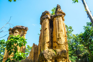 Pha Chau at Mae Wong national park in Thai