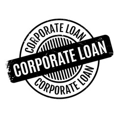 Corporate Loan rubber stamp. Grunge design with dust scratches. Effects can be easily removed for a clean, crisp look. Color is easily changed.