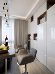 Modern living room interior design