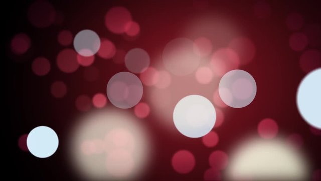 Abstract Animated Background of Moving Particles