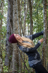 Lady with tree © Damian