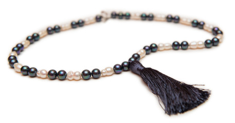 Elegant jewellery isolated on the white background