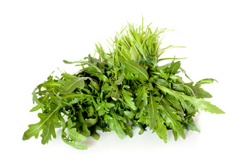 Rocket Salad Isolated