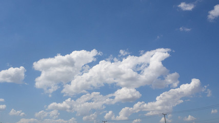 Fototapeta premium The clouds on the sky 