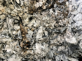 Burned out ashes texture.