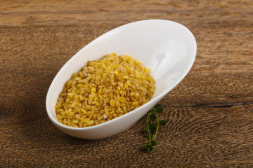 Raw bulgur