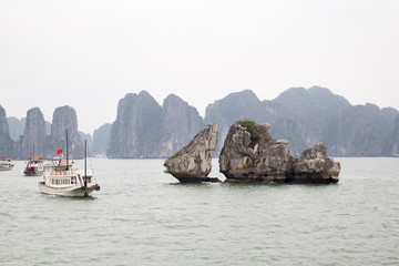 ベトナム　ハロン湾
