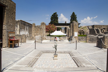 The HOUSE OF THE FAUN,Pompeii Ruins