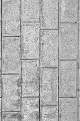 Old concrete block wall background and texture