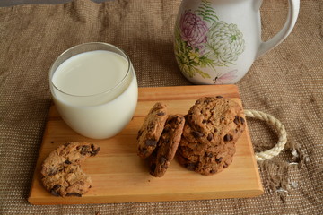 Cookies with milk