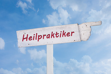 Schild 194 - Heilpraktiker