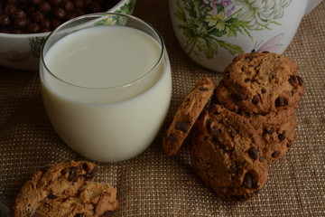 Cookies with milk
