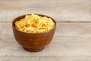 Corn flakes heap