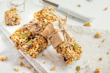 homemade granola bars