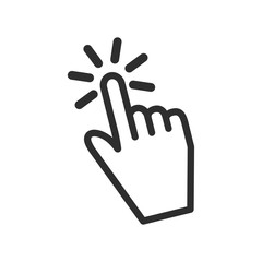 Touch - vector icon.