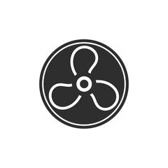Fan - vector icon.