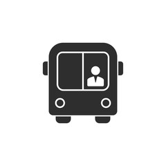 Bus - vector icon.