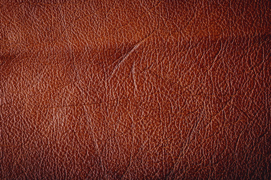 Brown leather texture.