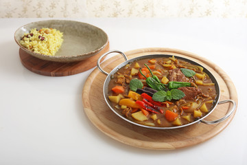 おいしそうなカレーライス
