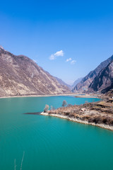 Plateau natural scenery, shot in Sichuan Province, China