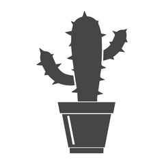 Cactus icon vector - Illustration