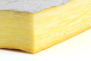Glass Wool Heat Insulation with Foil Sheet