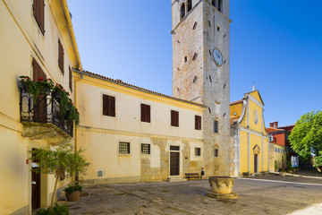 Church of St. Stephen (Sveti Stjepan) in Motovun. Croatia.