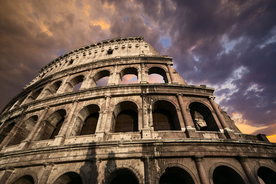 Coliseum, Rome, Italy.