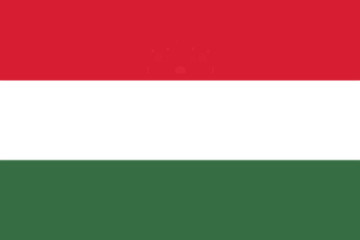Hungarian National Flag 3D illustration