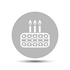 cake vector icon
