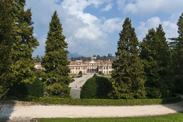 Varese (Italy):  Giardini degli Estensi, historic park