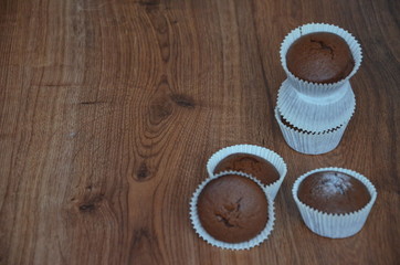 mufinki czekoladowe
