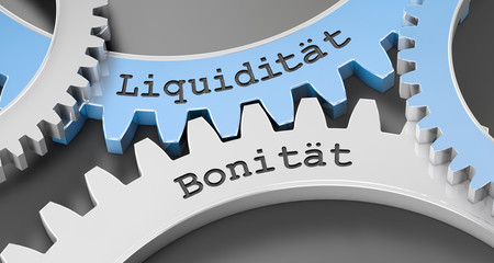 Liquidität / Bonität - obrazy, fototapety, plakaty