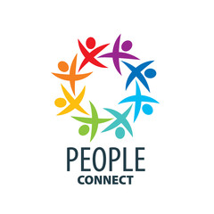 vector logo people