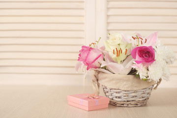 Basket of flowers