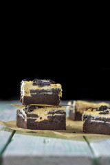 Leckere Oreo Cheesecake Brownies