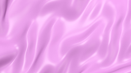 3D Illustration Abstract Pink Background