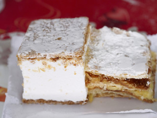 Millefeuille cakes