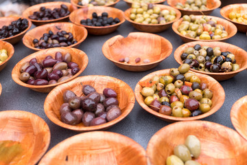 Assortment of olives
