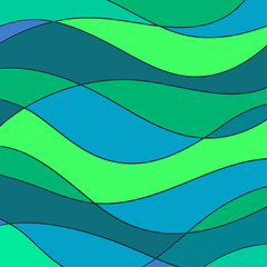 Abstract waves background