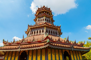 Fototapeta na wymiar Phra Kaew Pavilion in Thailand