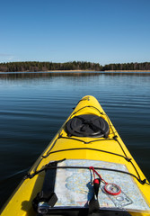 Sea kayaking in Stockholm archipelago