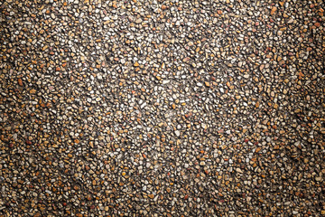 Sand stone pebbles texture background for interior, exterior or industrial construction concept design.