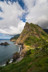 Evergreen landscape of Madeira island, Portugal