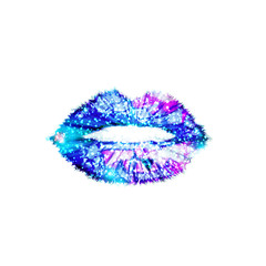 Fototapeta premium Woman lips love valentine kiss background
